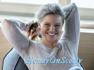 BlondyOnScooty