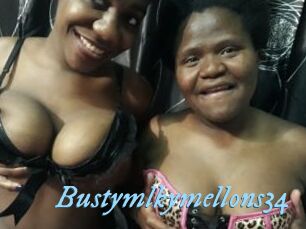 Bustymlkymellons34