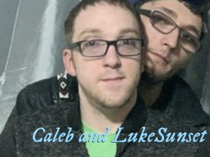 Caleb_and_LukeSunset