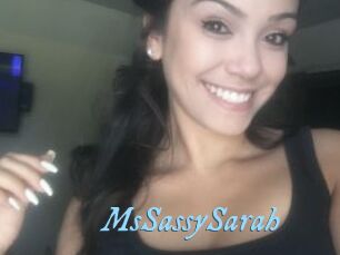 MsSassySarah