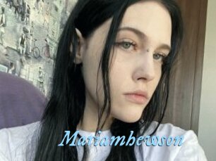 Mariamhewson