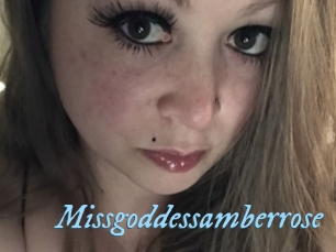 Missgoddessamberrose