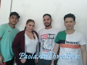 PaolaAnThreeBoys