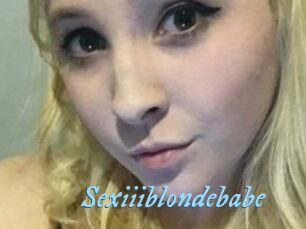 Sexiiiblondebabe